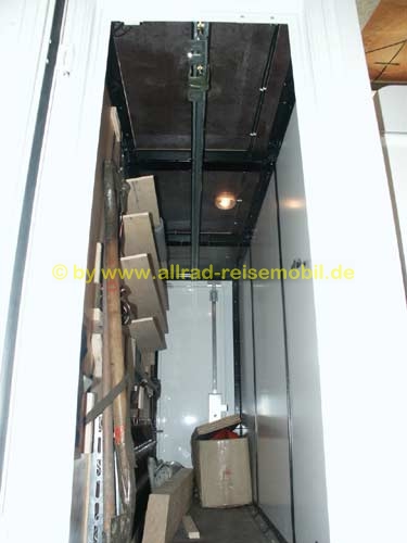 Staufach, Kranbahn, ohne Reifen